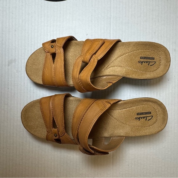 Clarks Hayla Canyon Slide Casual Sandals - Picture 10 of 13